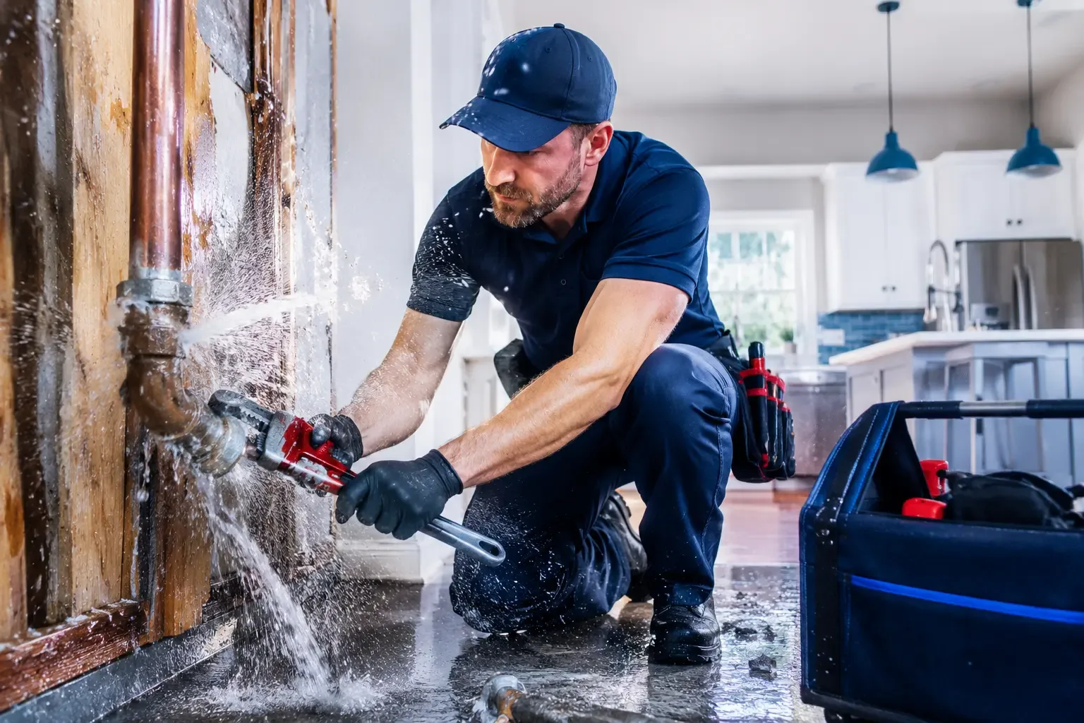 Local emergency pipe repair professionals in Agra, OK